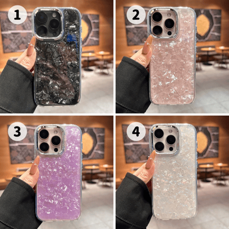 【お取り寄せ商品】iPhoneケース スマホケース iPhone16 iPhone15 iPhone14 シンプル シェル メタリック 可愛い L9223