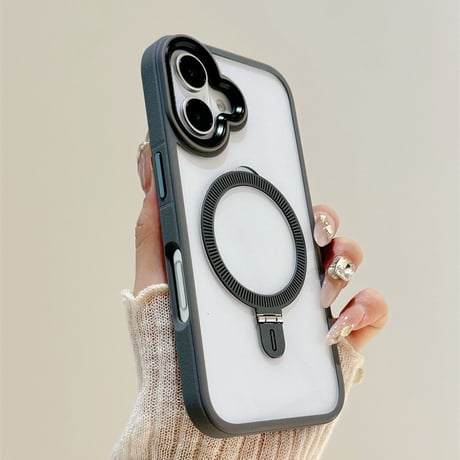 【お取り寄せ商品】iPhoneケース スマホケース iPhone16 iPhone15 iPhone14 クリア カラー スタンド L8963