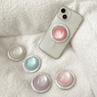 【お取り寄せ商品】iPhone グリップ magsafe対応 大人女子 ニュアンス 落下防止 L9235
