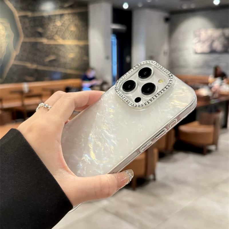 【美品】STONE  iPhoneケース　iPhone15 Amazon.co.jp: シルバー ラインストーン iphone15 用 ケース