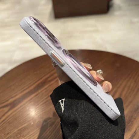 【お取り寄せ商品】iPhoneケース スマホケース iPhone16 iPhone15 iPhone14 大人可愛い シンプル MagSafe レザー L9303