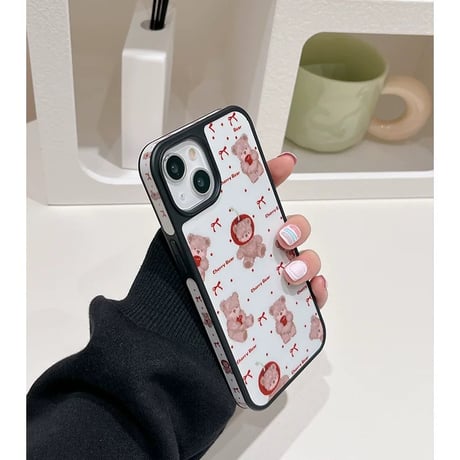 【お取り寄せ商品】iPhoneケース スマホケース iPhone15 iPhone14 Apple bear くま L8991