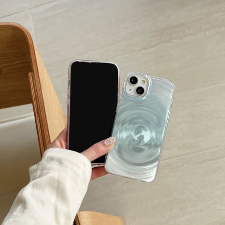 【お取り寄せ商品】iPhoneケース スマホケース iPhone16 iPhone15 iPhone14 可愛い ウェーブ グラデーション マーブル おしゃれ L9428