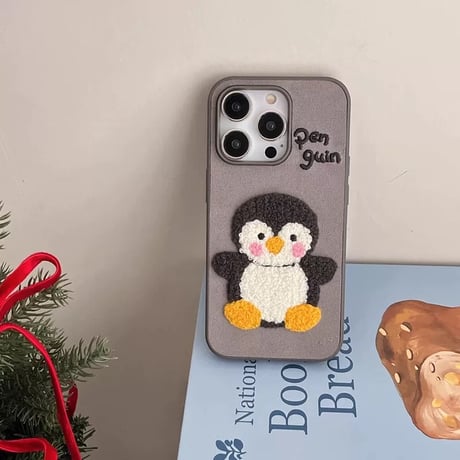 【お取り寄せ商品】iPhoneケース スマホケース iPhone16 iPhone15 iPhone14 かわいい ペンギン L9224