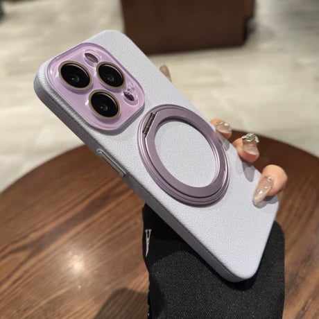【お取り寄せ商品】iPhoneケース スマホケース iPhone16 iPhone15 iPhone14 大人可愛い シンプル MagSafe レザー L9303