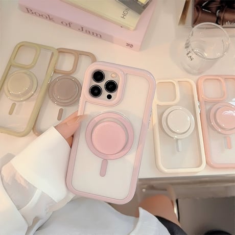 【お取り寄せ商品】iPhoneケース スマホケース iPhone15 iPhone14 クリア MagSafe 韓国 おしゃれ L8148
