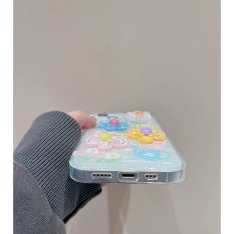 【お取り寄せ商品】iPhoneケース スマホケース iPhone15 iPhone14 ディジー 花柄 猫 L8941