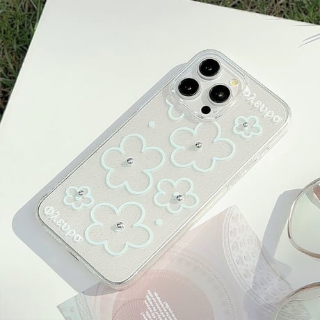 【お取り寄せ商品】iPhoneケース スマホケース iPhone15 iPhone14 デイジー クリア L8119