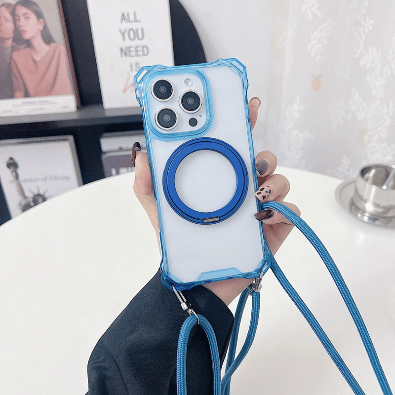 ダーリッチ　スマホケース　iPhone15 sax 水色　鏡付き　15 Darich（iPhoneケース）のフリマアイテム一覧