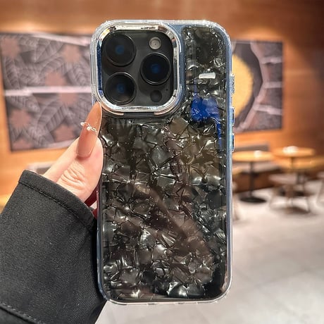 【お取り寄せ商品】iPhoneケース スマホケース iPhone16 iPhone15 iPhone14 シンプル シェル メタリック 可愛い L9223