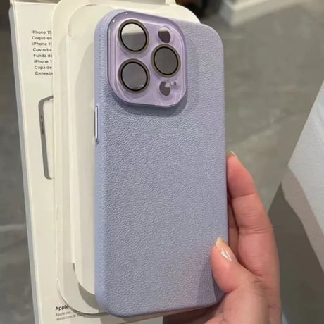 【お取り寄せ商品】iPhoneケース スマホケース iPhone15 iPhone16 レザー シンプル カメラレンズカバー M7040