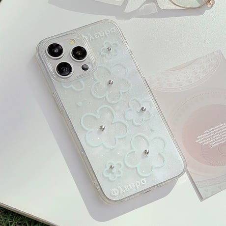 【お取り寄せ商品】iPhoneケース スマホケース iPhone15 iPhone14 デイジー クリア L8119