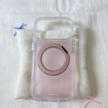 【お取り寄せ商品】iPhoneケース スマホケース iPhone17 iPhone16 iPhone15 magsafe 磁気 ワイヤレス ハーフクリア きれいめ 大人かわいい 韓国 M7175