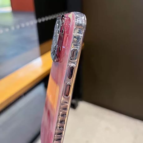 【お取り寄せ商品】iPhoneケース スマホケース iPhone16 iPhone15 iPhone14 マーブル ピンク ブルー 大理石 L9859