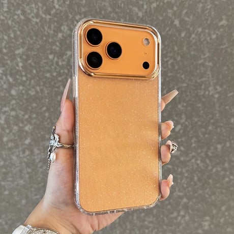 【お取り寄せ商品】iPhoneケース スマホケース iPhone17 iPhone16 iPhone15 クリア ラメ メタリック L9206