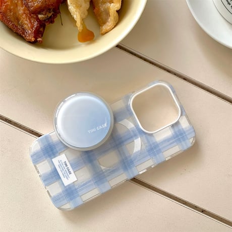 【お取り寄せ商品】iPhoneケース スマホケース iPhone17 iPhone16 iPhone15 おしゃれ magsafe 韓国 可愛い チェック M7076