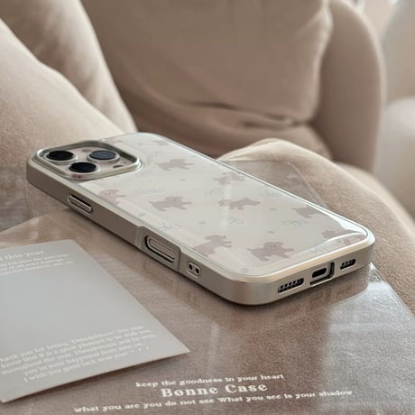 【お取り寄せ商品】iPhoneケース スマホケース iPhone16 iPhone15 iPhone14 シンプル 可愛い 韓国 犬柄 キャラクター L9358