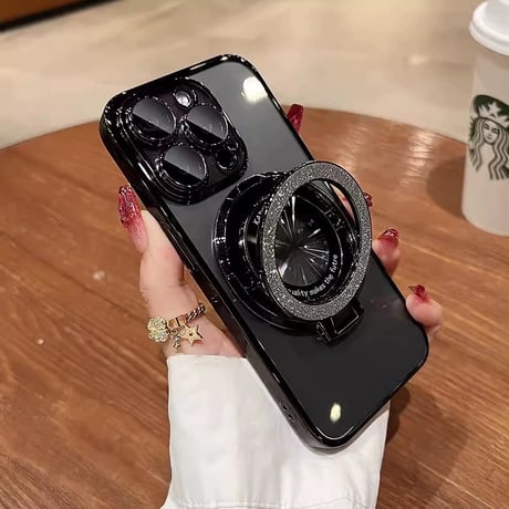 【お取り寄せ商品】iPhoneケース スマホケース iPhone15 iPhone14 ラメ インナーシート MagSafe シンプル メタリック L8229