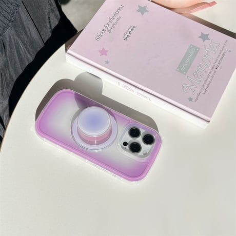【お取り寄せ商品】iPhoneケース スマホケース iPhone16 iPhone15 magsafe グラデーション シンプル マーブル L9818
