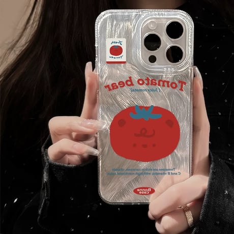 【お取り寄せ商品】iPhoneケース スマホケース iPhone15 iPhone14 トマト シンプル L8935