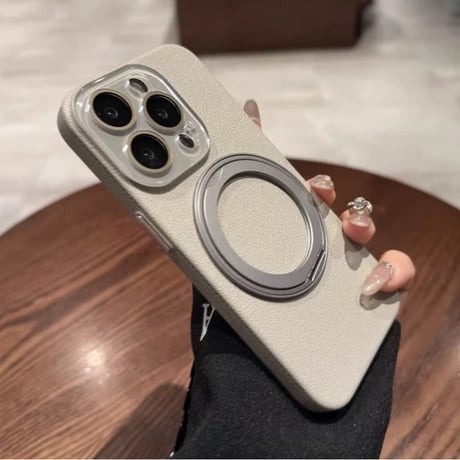 【お取り寄せ商品】iPhoneケース スマホケース iPhone16 iPhone15 iPhone14 大人可愛い シンプル MagSafe レザー L9303