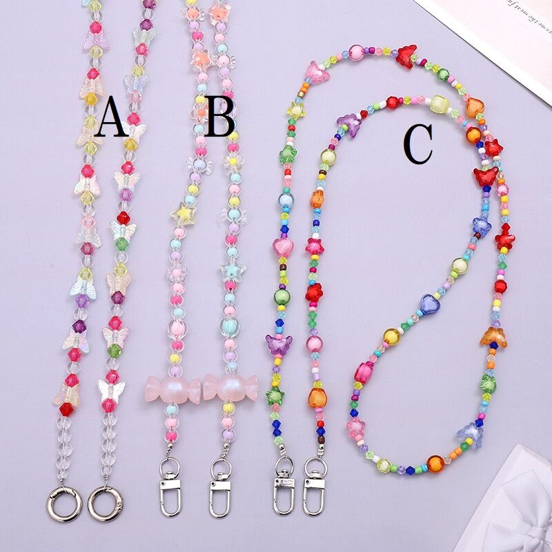 新品未開封satoko oishi ビーズ　スマホストラップ　ネックレス 新品未開封satoko oishi ビーズ スマホストラップ ネックレス 受注生産