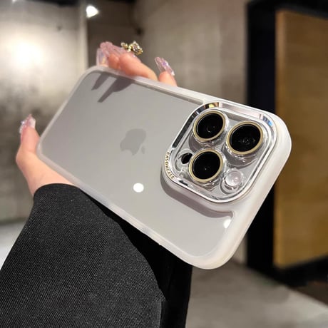 【お取り寄せ商品】iPhoneケース スマホケース iPhone15 iPhone14 透明 カラーフレーム フレームケース シンプル ユニセックス 推しカラー 推し活 韓国 L7783