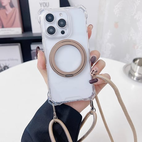 【お取り寄せ商品】iPhoneケース スマホケース iPhone16 iPhone15 iPhone14 シンプル 可愛い 韓国 ストラップ付き MagSafe L9363