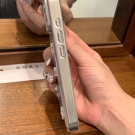 【お取り寄せ商品】iPhoneケース スマホケース iPhone17 iPhone16 iPhone15 韓国 可愛い 雪 ブルー M7125