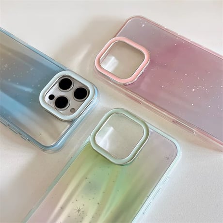 【お取り寄せ商品】iPhoneケース スマホケース iPhone16 iPhone15 iPhone14 可愛い シンプル グラデーション 夏 おしゃれ L9580