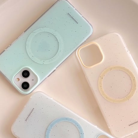 【お取り寄せ商品】iPhoneケース スマホケース iPhone16 iPhone15 iPhone14 シンプル かわいい スプラッシュインク風 MagSafe L9271