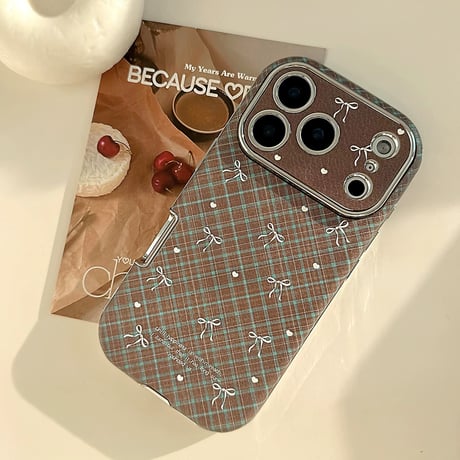 【お取り寄せ商品】iPhoneケース スマホケース iPhone17 iPhone16 iPhone15 大人可愛い リボン  韓国 人気 M7117