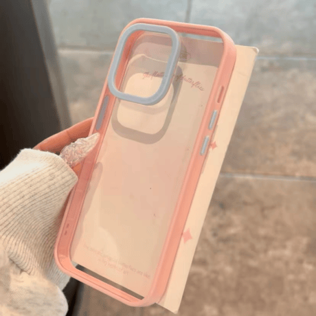 【お取り寄せ商品】iPhoneケース スマホケース iPhone15 iPhone14 シンプル 推し活 パステル L8281