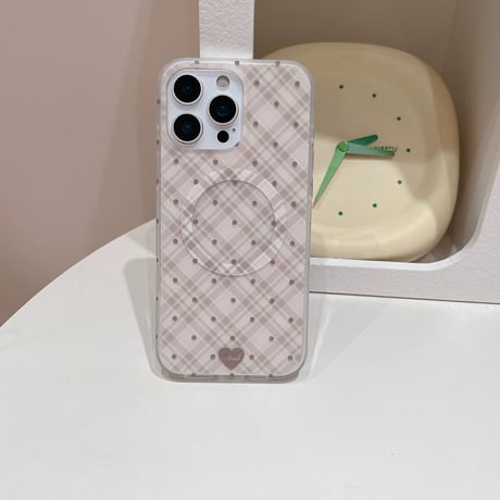 【お取り寄せ商品】iPhoneケース スマホケース iPhone17 iPhone16 iPhone15 magsafe ドット シンプル 可愛い 韓国 M7115