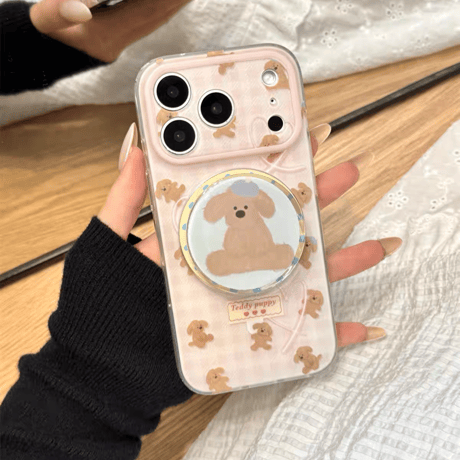 【お取り寄せ商品】iPhoneケース スマホケース iPhone17 iPhone16 iPhone15 magsafe グリップ付き 韓国 可愛い L9827
