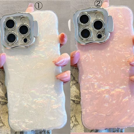 【お取り寄せ商品】iPhoneケース スマホケース iPhone16 iPhone15 iPhone14 かわいい シェル L9228