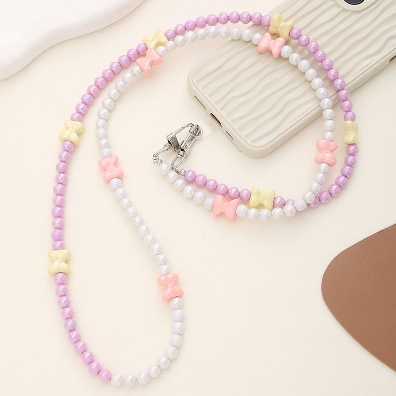 専用　おまとめ買い　ビーズストラップ お取り寄せ商品】iPhone ショルダーストラップ スマホストラップ