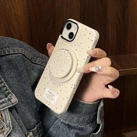 【お取り寄せ商品】iPhoneケース スマホケース iPhone16 iPhone15 iPhone14 大人可愛い 韓国 スプラッシュデザイン MagSafe L9341