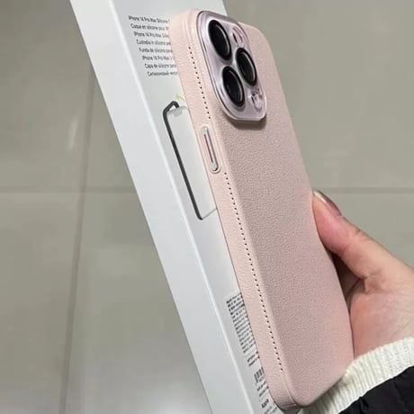 【お取り寄せ商品】iPhoneケース スマホケース iPhone15 iPhone16 レザー シンプル カメラレンズカバー M7040