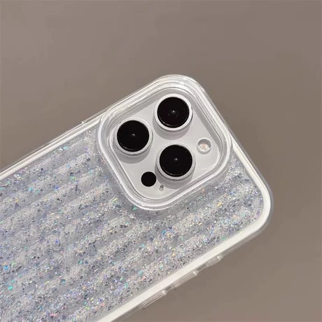 【お取り寄せ商品】iPhoneケース スマホケース iPhone16 iPhone15 グリッター ラメ シンプル ストライプ L9828
