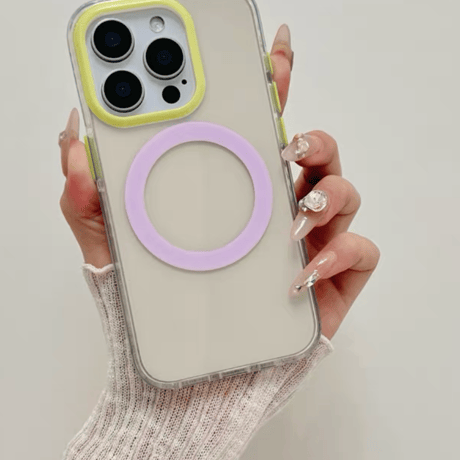 【お取り寄せ商品】iPhoneケース スマホケース iPhone15 iPhone14 パステル キュート MagSafe L8959