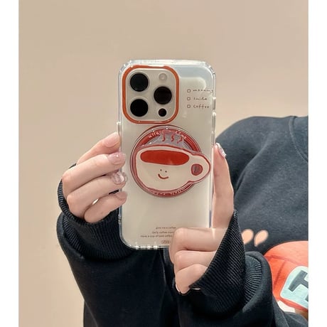 【お取り寄せ商品】iPhoneケース スマホケース iPhone16 iPhone15 iPhone14 かわいい マグカップ MagSafe L9211