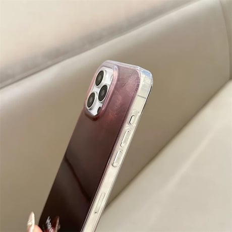 【お取り寄せ商品】iPhoneケース スマホケース iPhone15 iPhone14 シンプル きれいめ 秋色 L8979