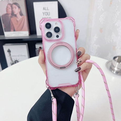 【お取り寄せ商品】iPhoneケース スマホケース iPhone16 iPhone15 iPhone14 シンプル 可愛い 韓国 ストラップ付き MagSafe L9363