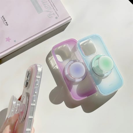 【お取り寄せ商品】iPhoneケース スマホケース iPhone16 iPhone15 magsafe グラデーション シンプル マーブル L9818