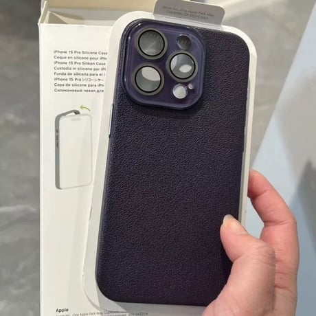 【お取り寄せ商品】iPhoneケース スマホケース iPhone15 iPhone16 レザー シンプル カメラレンズカバー M7040