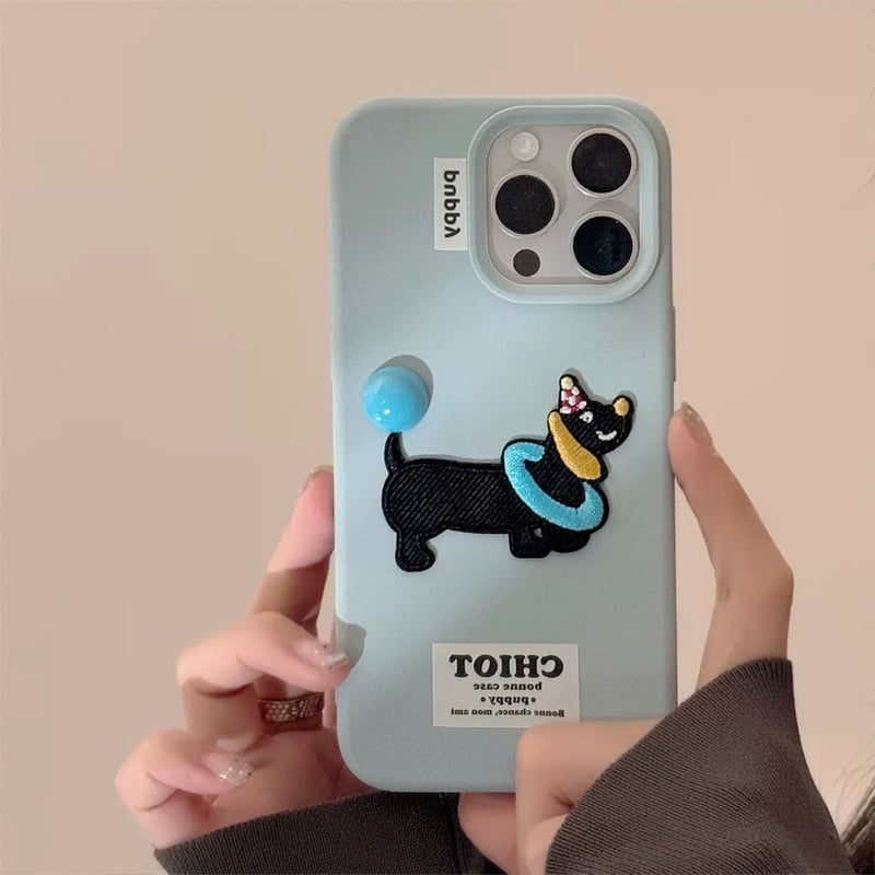 いぬ　iPhone 15 256G ブルー SIMフリー　純正ケース いぬ iPhone 15 256G ブルー SIMフリー 純正ケース Apple iPhone 15