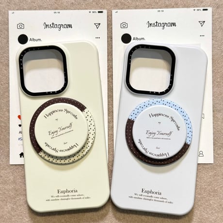 【お取り寄せ商品】iPhoneケース スマホケース iPhone16 iPhone15 iPhone14 かわいい キュート 韓国 MagSafeペールカラー L9404