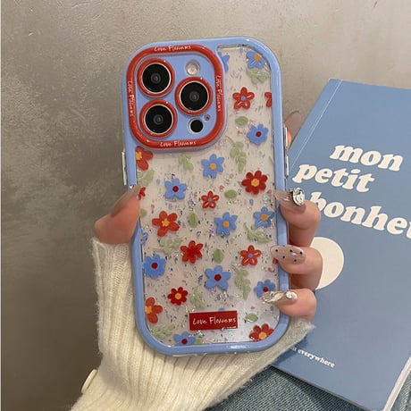 【お取り寄せ商品】iPhoneケース スマホケース iPhone16 iPhone15 iPhone14 大人可愛い ラメ 花柄 L9328