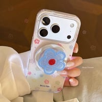 【お取り寄せ商品】iPhoneケース スマホケース iPhone17 iPhone16 iPhone15 韓国 可愛い フラワー 花柄 magsafe M7182